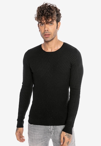 Redbridge Sweater 'Ann Arbor' in Black: front