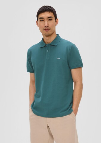 s.Oliver Poloshirt in Blau: Vorderseite