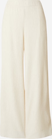 Abercrombie & Fitch Wide Leg Hose in Beige: predná strana