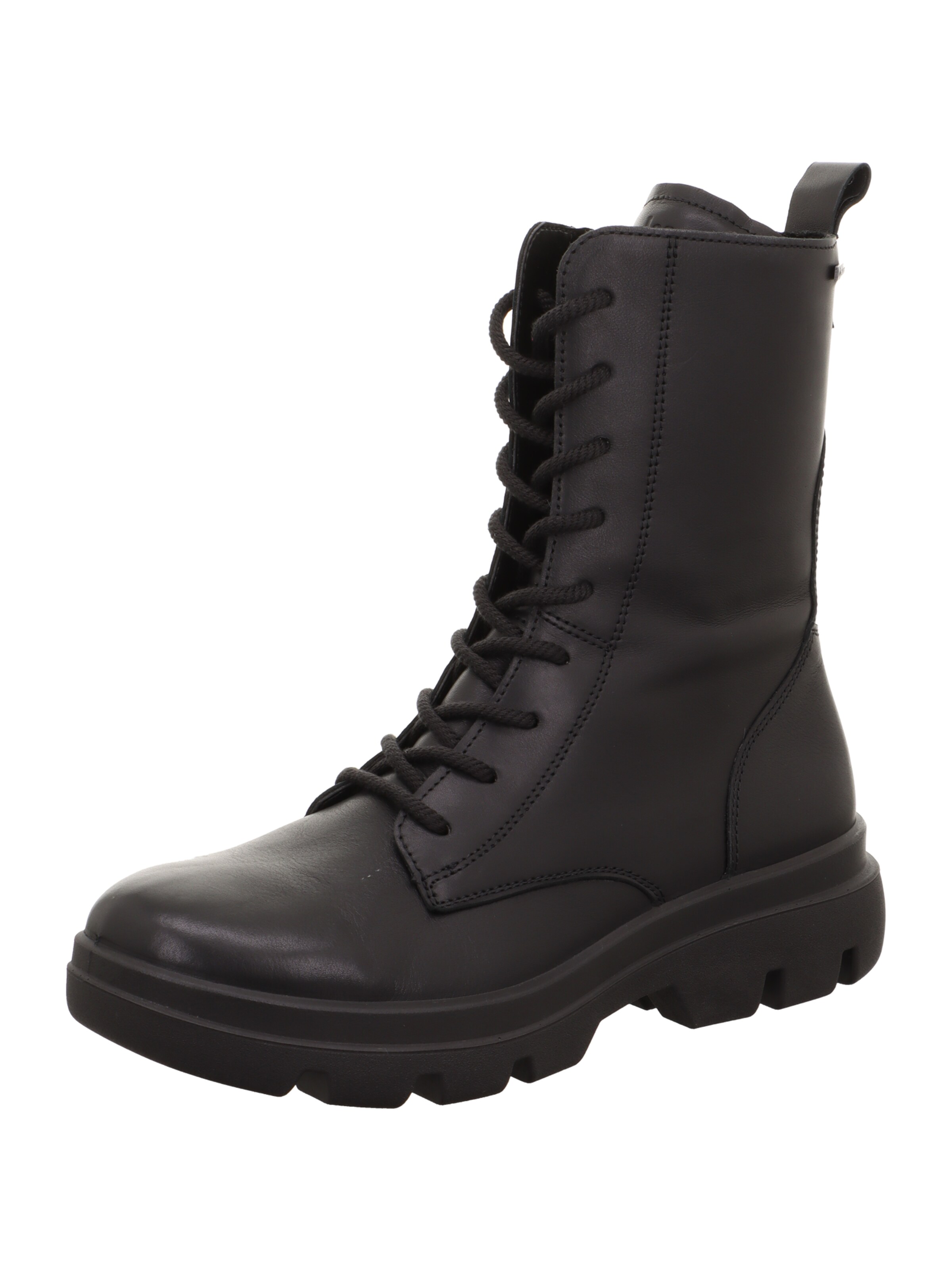 Bottines à lacets 'Angelina' Legero en noir : devant