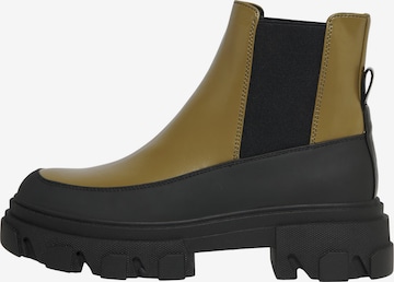 ONLY Chelsea boots 'Tola' in Groen: voorkant