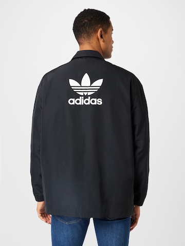 ADIDAS ORIGINALS Between-season jacket 'Adicolor Classics Trefoil ' in Black