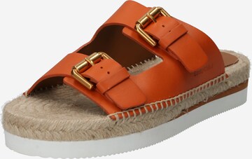 See by Chloé Mules 'GLYN' in Orange: front