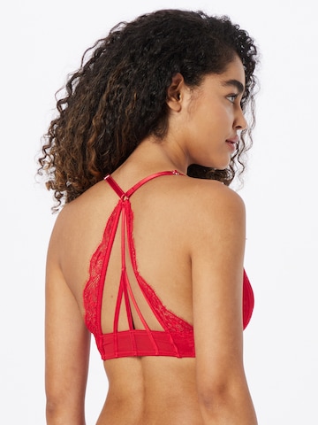 Hunkemöller - Push-up Soutien 'Elissa' em vermelho