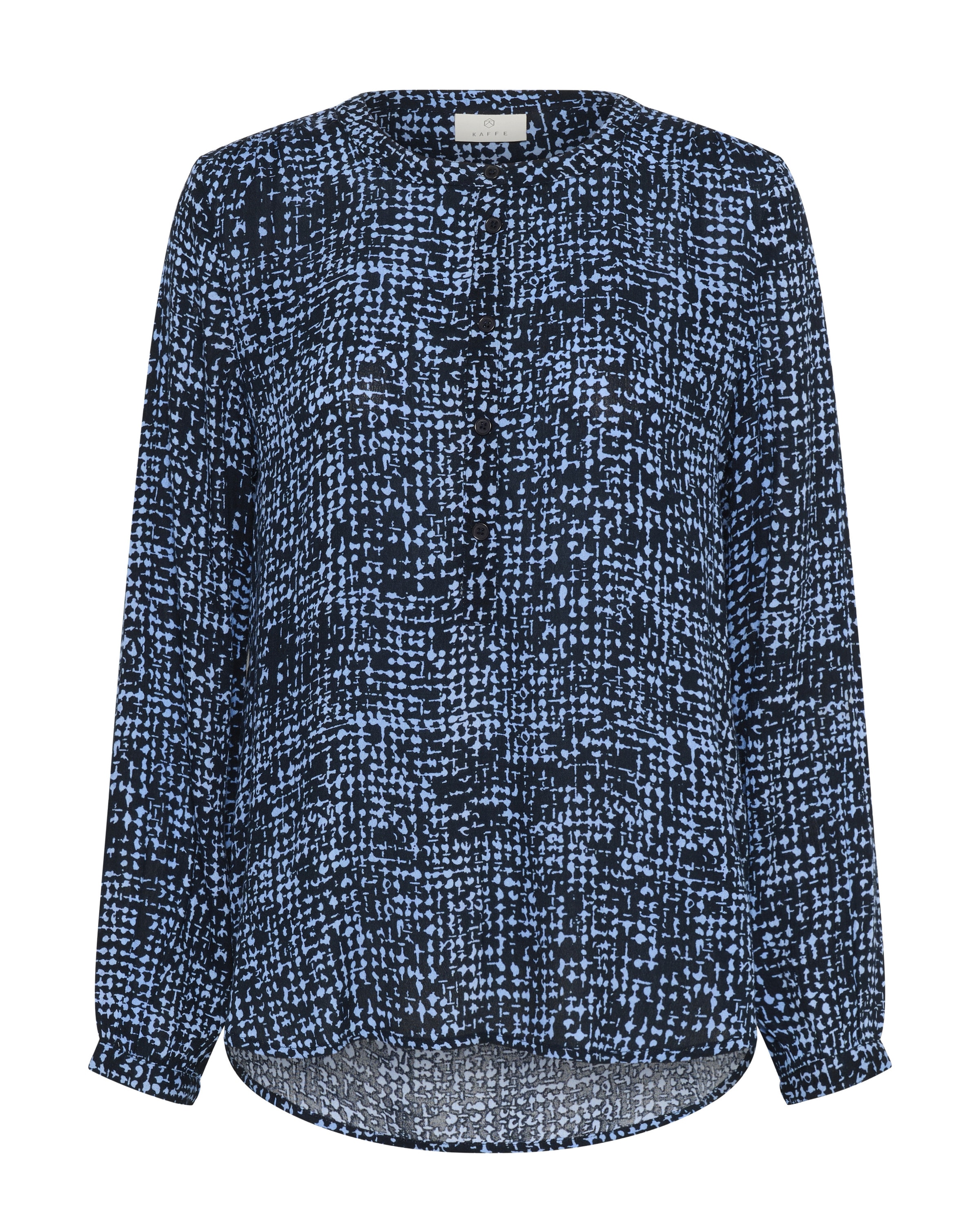 Chemisier 'KA Pollie' Kaffe en bleu : devant