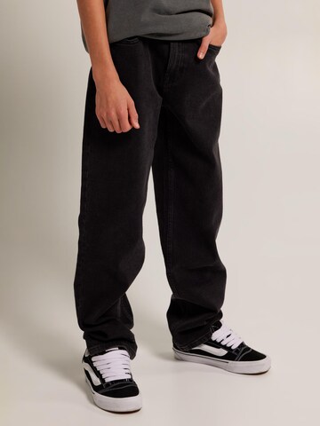 America Today Loosefit Jeans in Zwart: voorkant