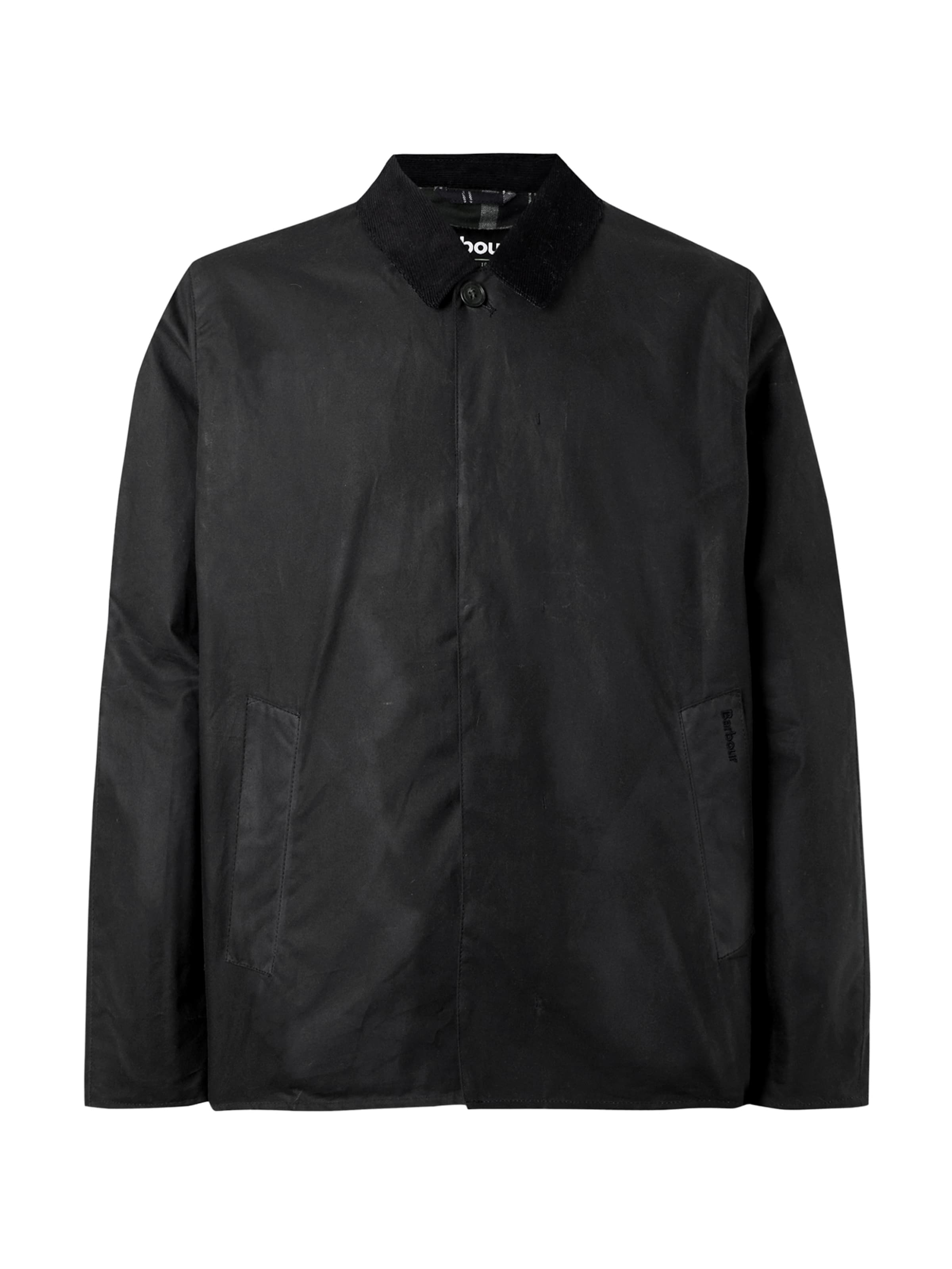 Barbour Φθινοπωρινό και ανοιξιάτικο μπουφάν 'Short Lorden' σε μαύρο: μπροστά