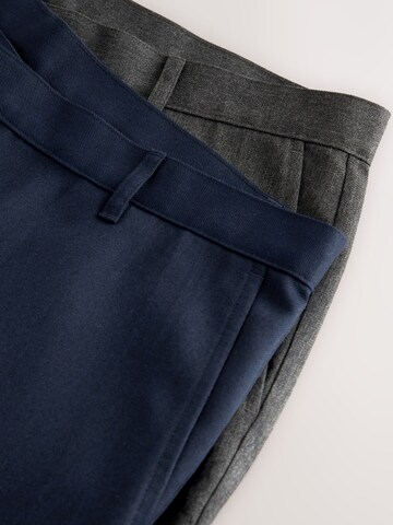 Next Slimfit Chino hlače | modra barva