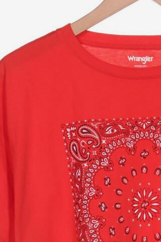 WRANGLER T-Shirt S in Rot