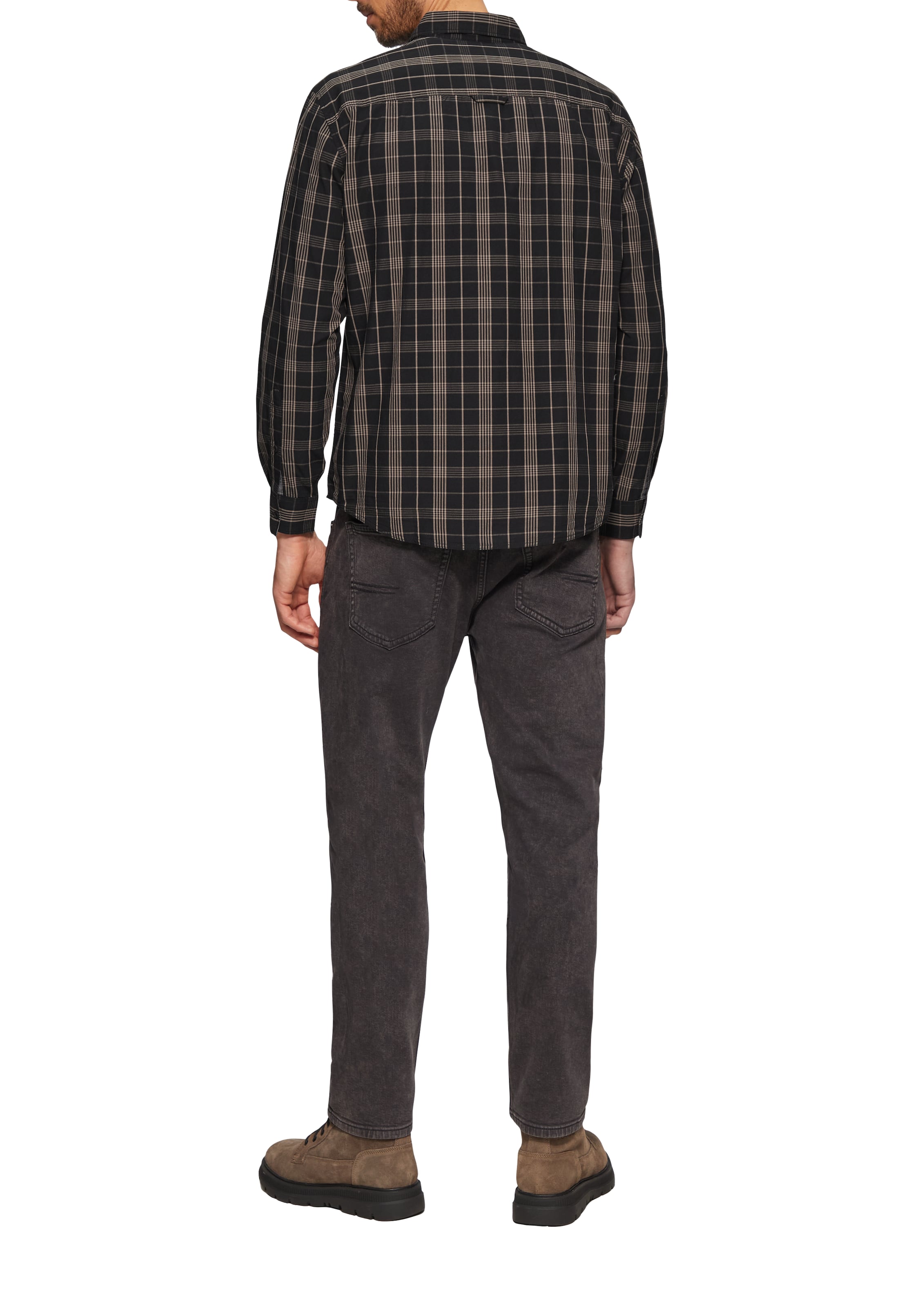 s.Oliver Regular fit Overhemd in Zwart