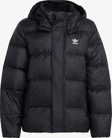 Giacca invernale 'Adicolor' di ADIDAS ORIGINALS in nero: frontale