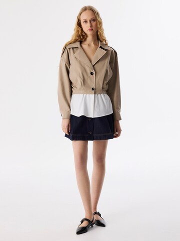 Twist Between-seasons coat in Beige