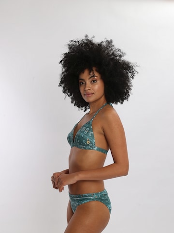 OLYMPIA Triangel Bikinitop in Blau