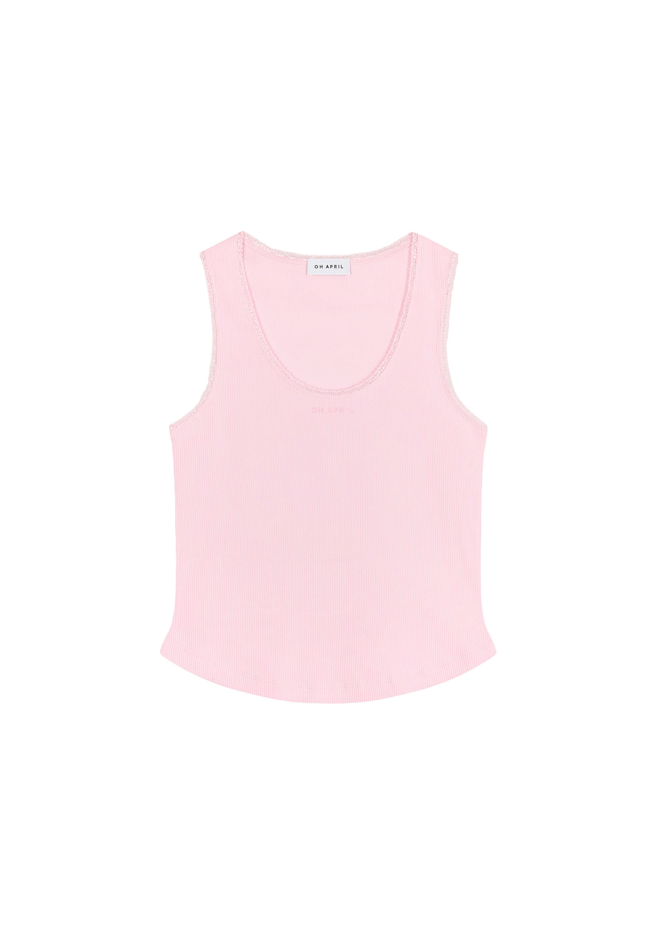 Top 'Jolie' di OH APRIL in rosa: frontale