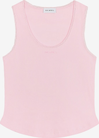 Top 'Jolie' di OH APRIL in rosa: frontale