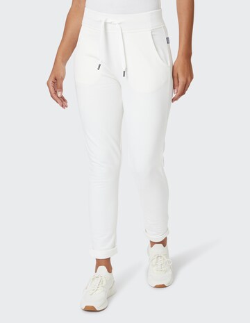 VENICE BEACH Slim fit Workout Pants in White: front