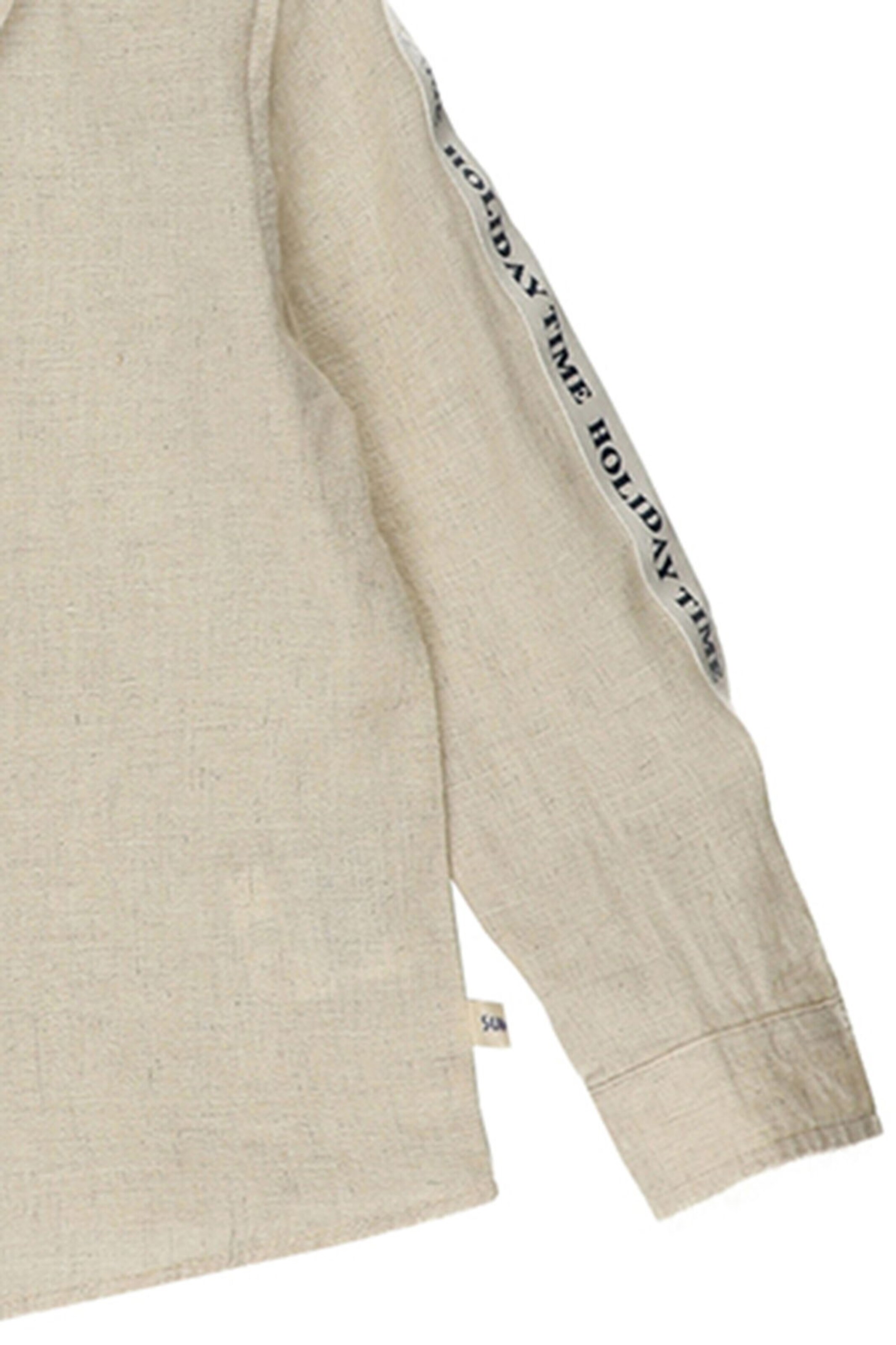 Panço Regular fit Button up shirt in Beige