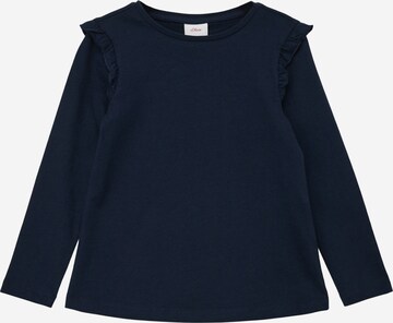 s.Oliver Shirt in Blauw: voorkant