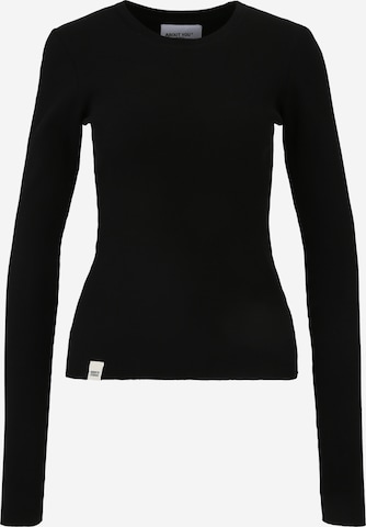 ABOUT YOU REBIRTH STUDIOS - Camisa 'Essential' em preto: frente