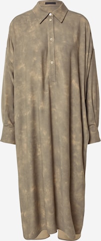 Robe-chemise 'VARVIA' DRYKORN en marron : devant