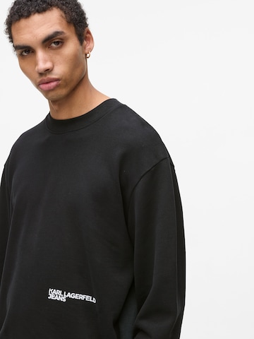 juoda KARL LAGERFELD JEANS Megztinis be užsegimo