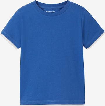 T-Shirt TOM TAILOR en bleu : devant