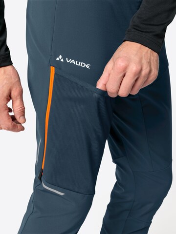 VAUDE Regular Outdoorbroek 'Larice Light' in Blauw