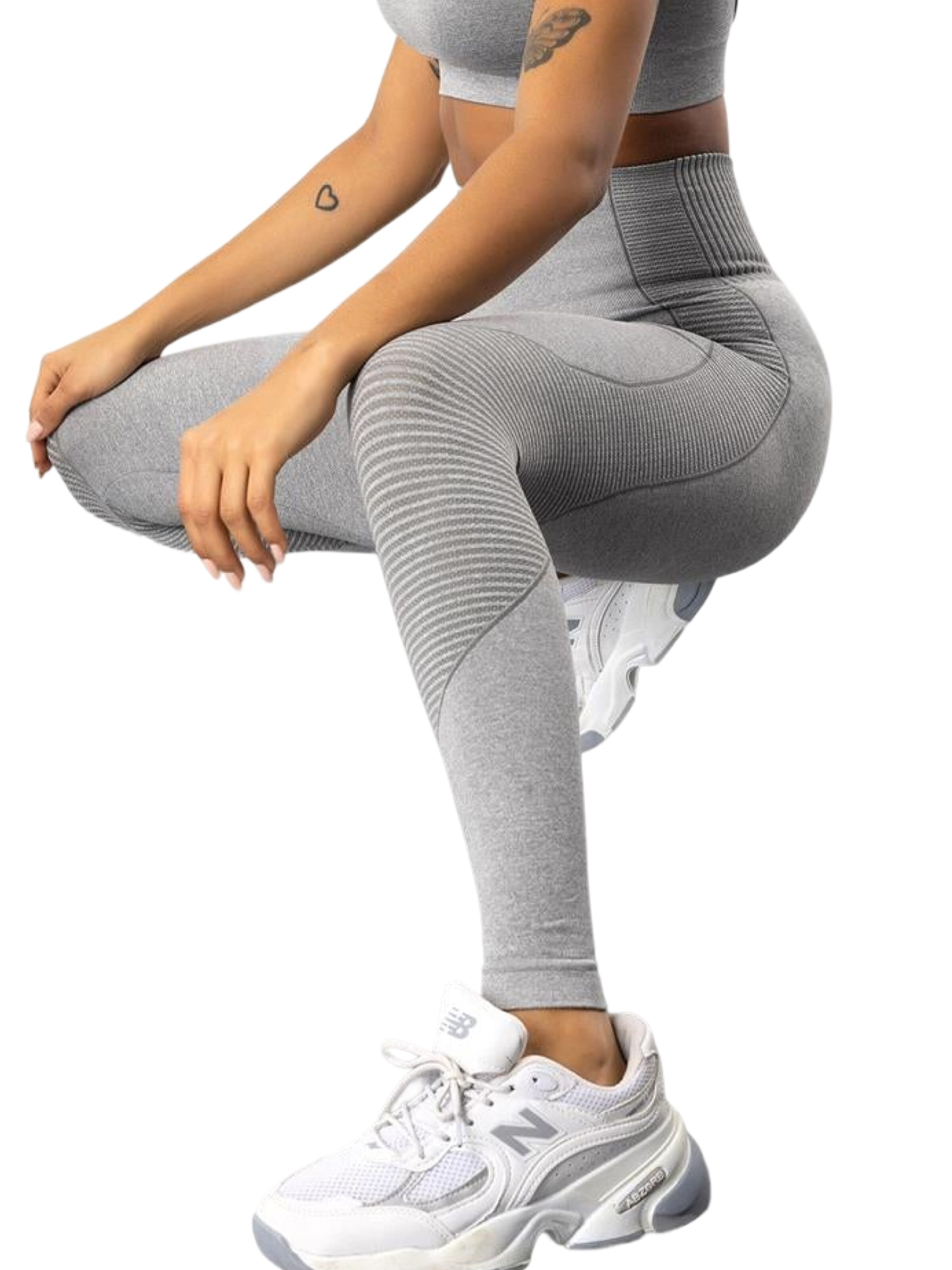 No Matter What Skinny Leggings in Grijs