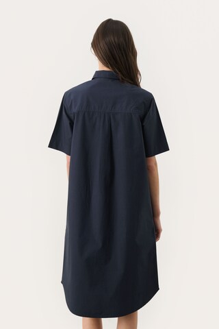 Part Two Shirt dress 'Harper' in Blue