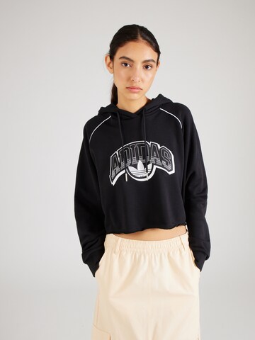 ADIDAS ORIGINALS Sweatshirt in Schwarz: Vorderseite