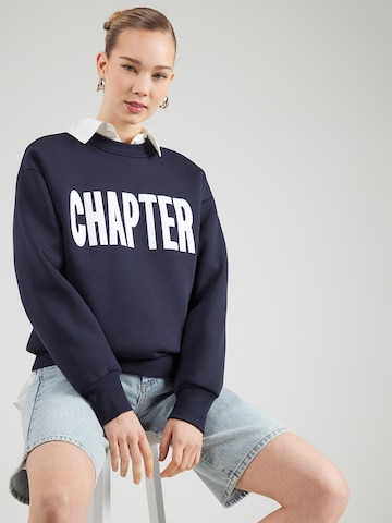 ABOUT YOU Μπλούζα φούτερ 'Fina' σε μπλε: μπροστά