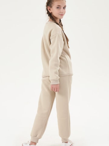 LOUIS LECLER Joggingpak 'Sofia' in Beige
