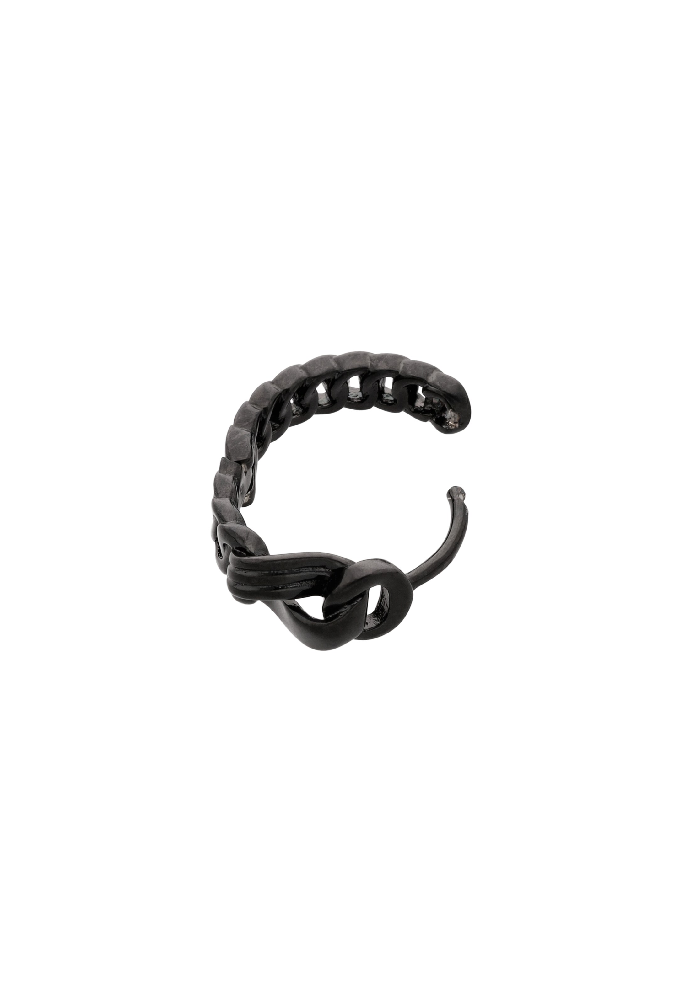 Boucles d'oreilles myMo ROCKS en noir