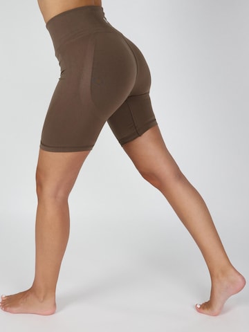 DRILLS Apparel Skinny Leggings 'FLXFLOW Shorts' in Grijs