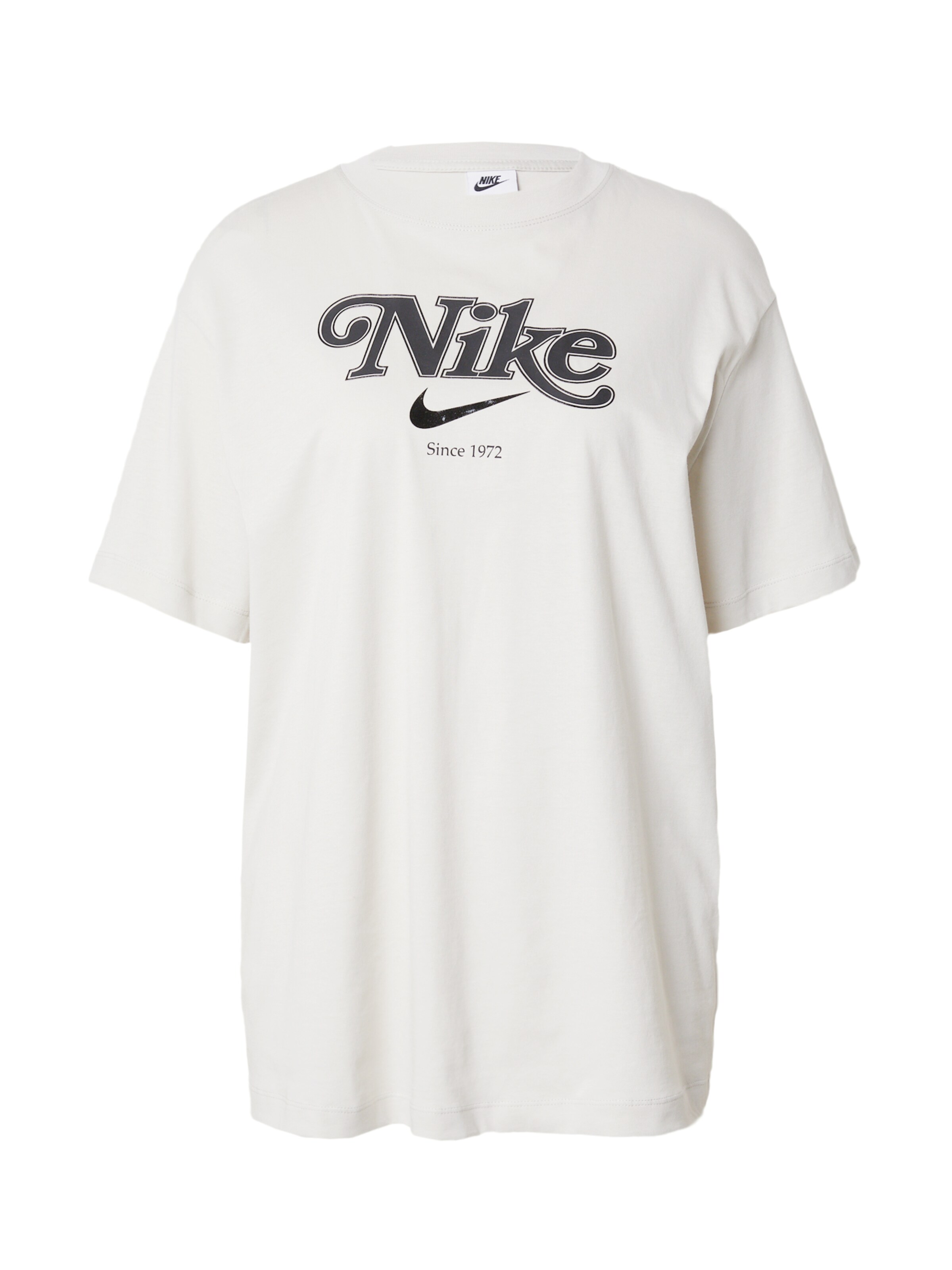 Nike Sportswear Oversized shirt in Grijs: voorkant