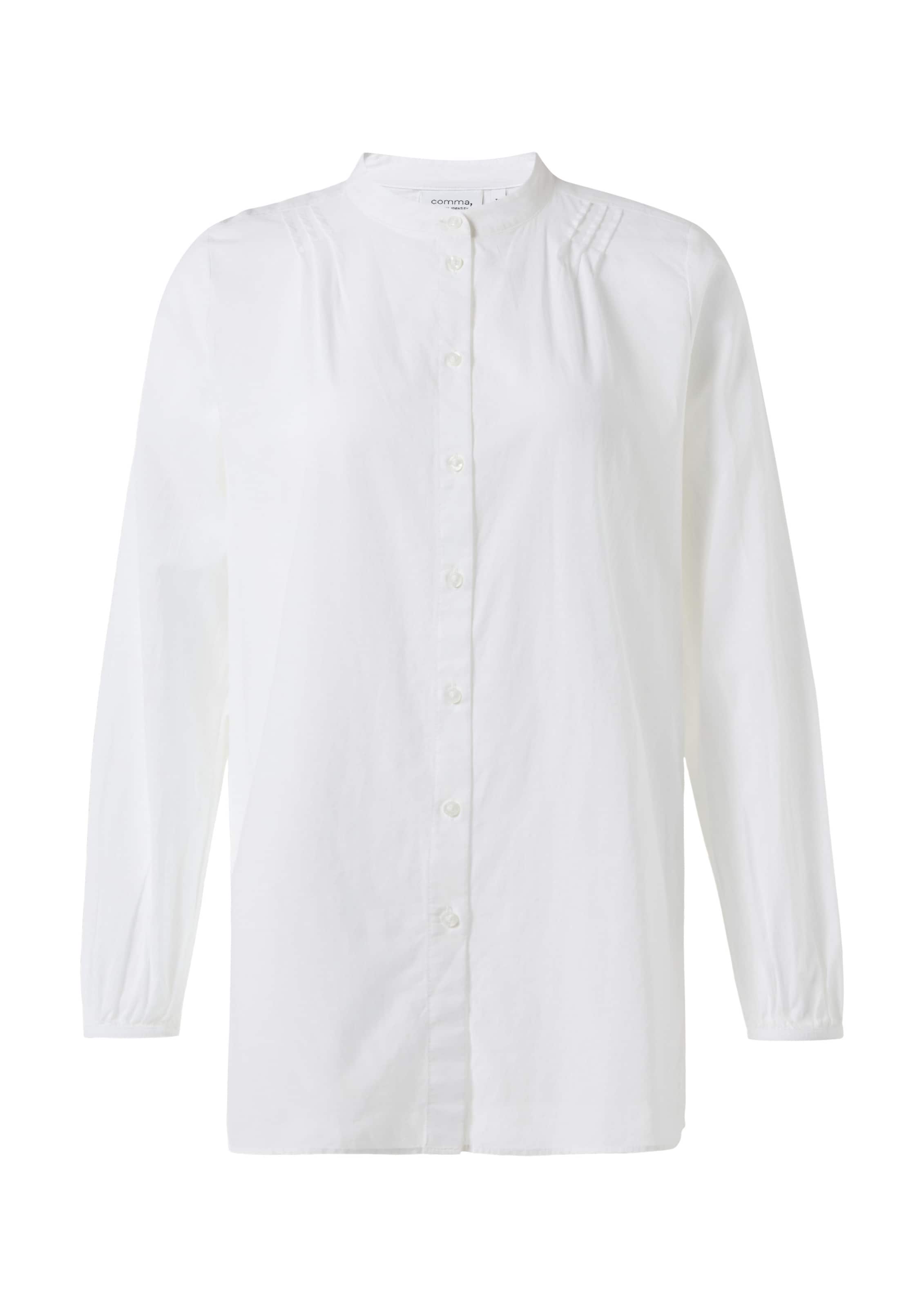 Chemisier comma casual identity en blanc : devant