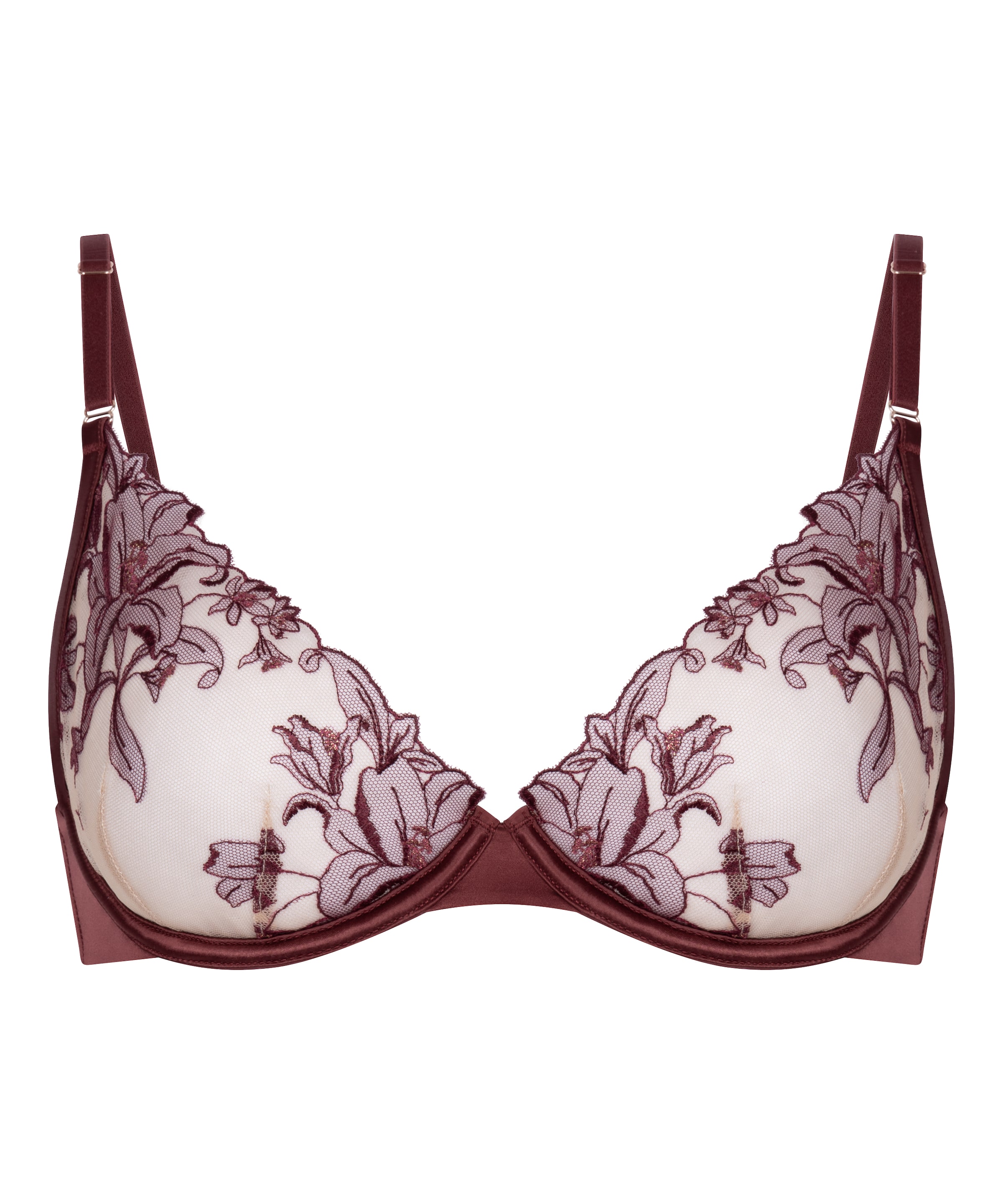 Hunkemöller BH in Rood: voorkant