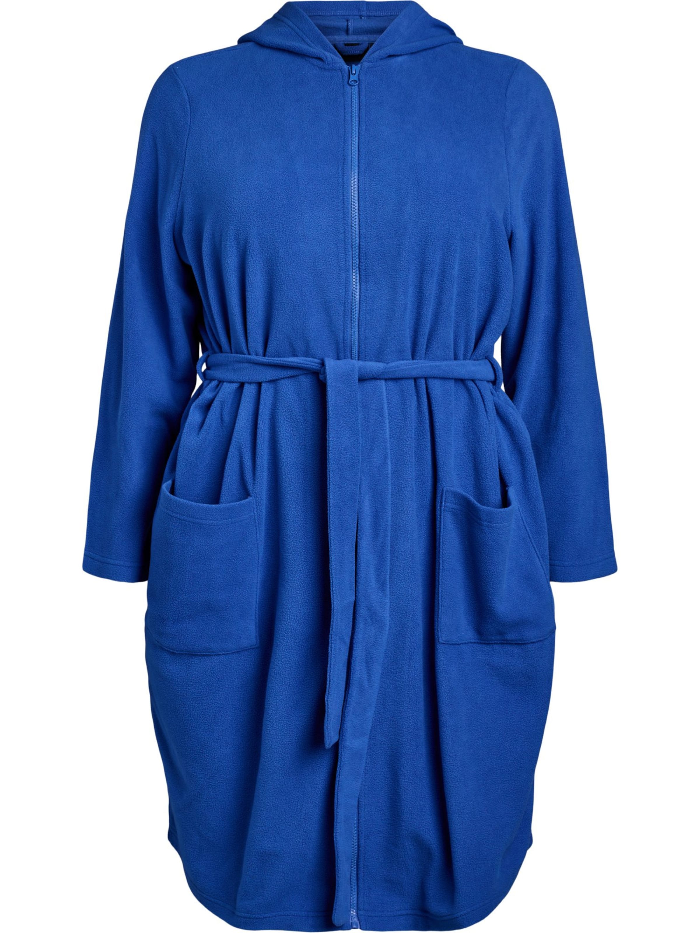 Zizzi Dressing gown 'MLISE' in Blue: front