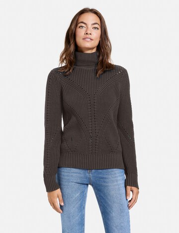TAIFUN Sweater in Brown: front