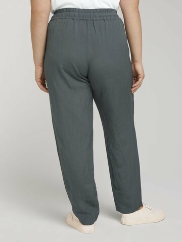 Tom Tailor Women + Loose fit Pants in Grey