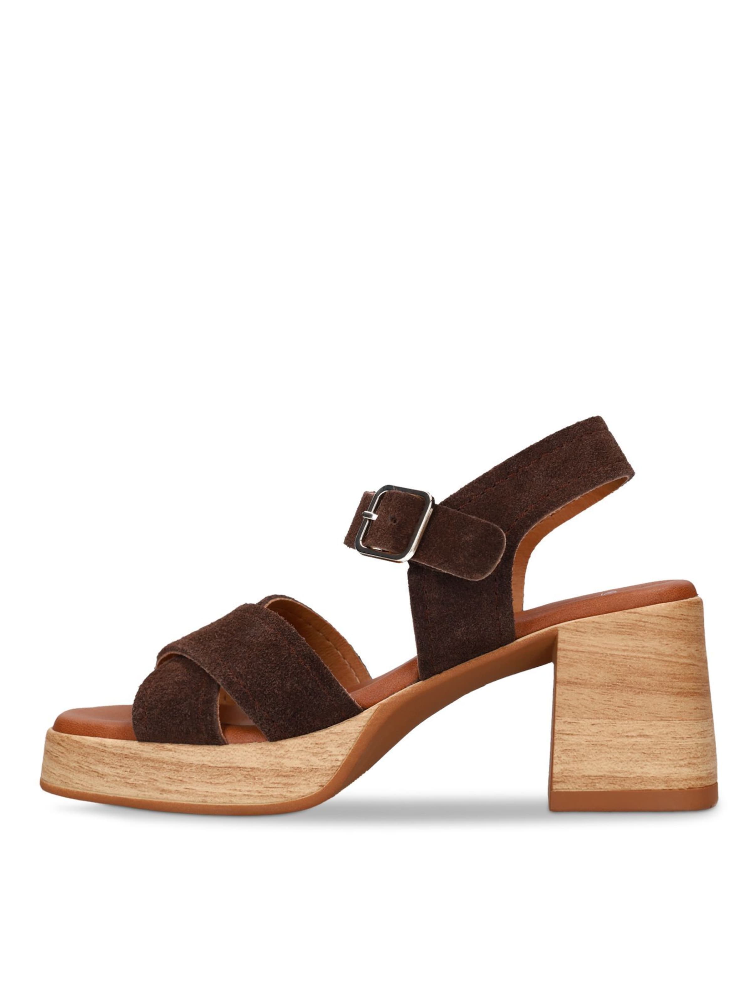 Sandales MANFIELD en marron