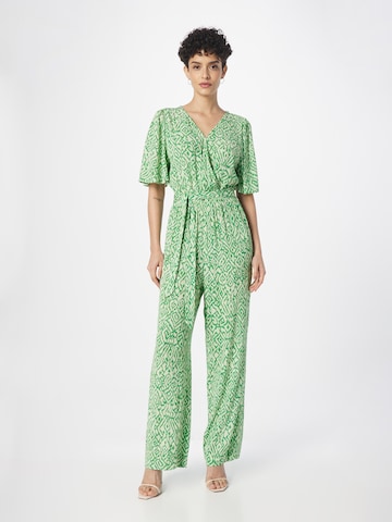 ICHI - Jumpsuit 'MARRAKECH' en verde: frente