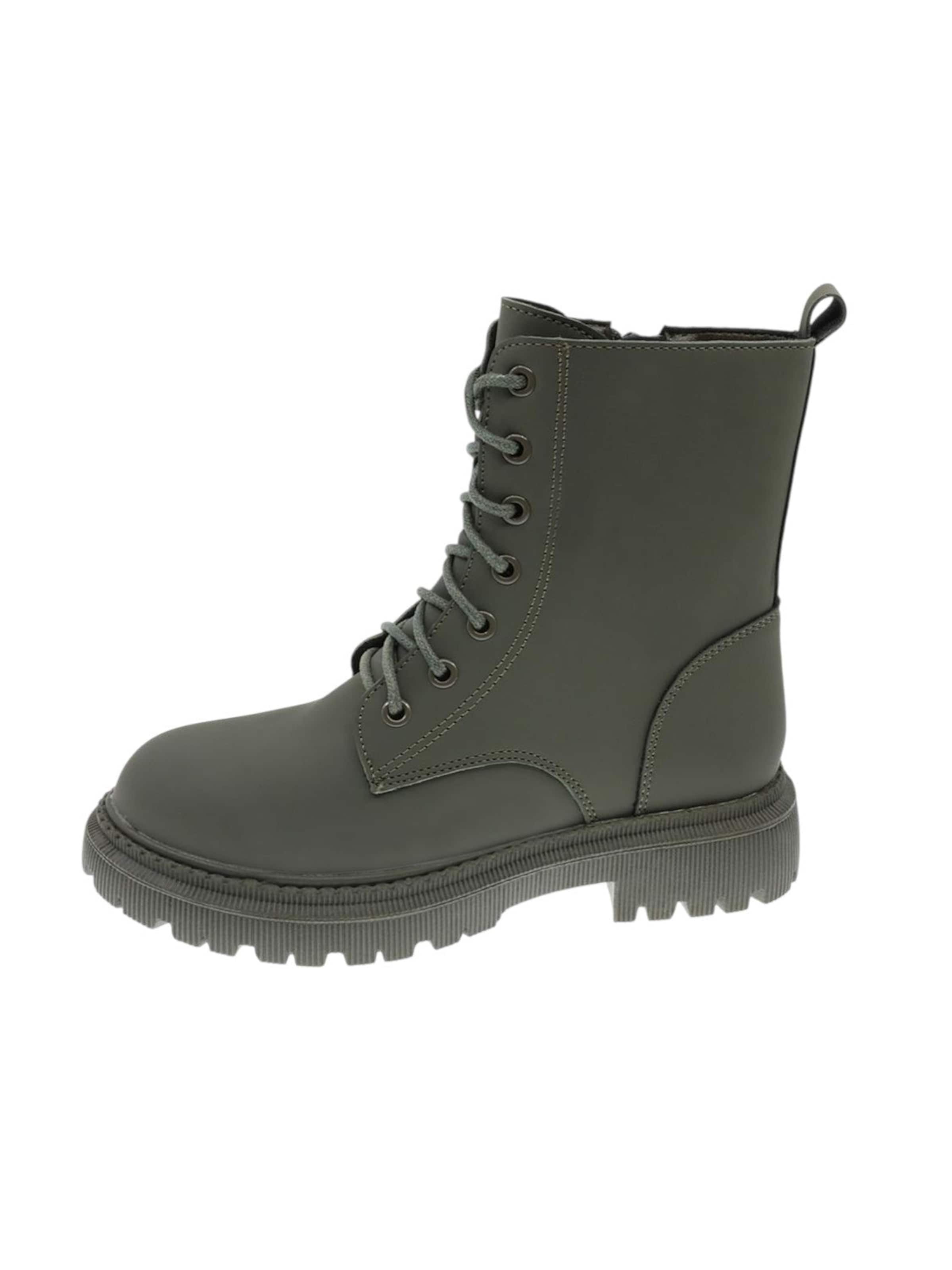 Beppi - Botas 'High Boot' en verde: frente