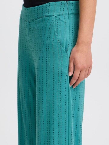 Wide leg Pantaloni 'IHRUTI' di ICHI in verde