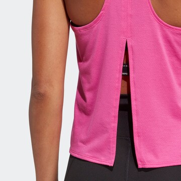ADIDAS PERFORMANCE Sporttop 'Icons 3' in Roze