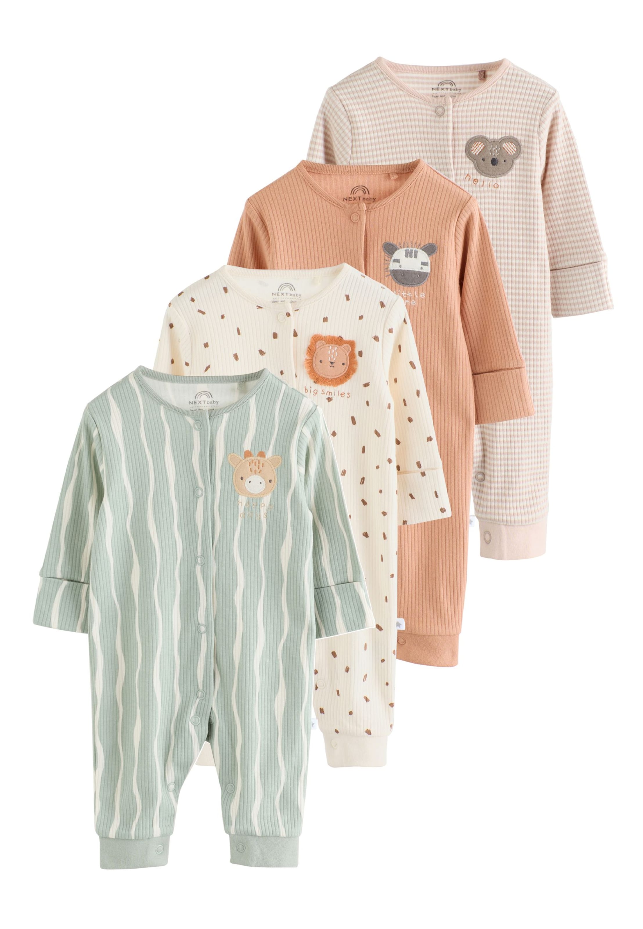 Pigiama di Next in beige: frontale