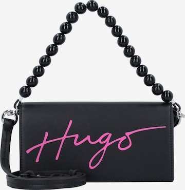 HUGO Red Shoulder Bag 'Love' in Black: front