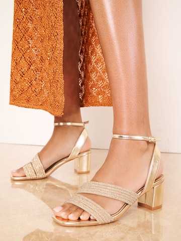 Lipsy Босоножки в Золотой