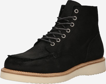 Chukka Boots 'Teo' SELECTED HOMME en noir : devant