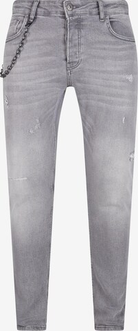 2Y Premium Skinny Jeans in Grijs: voorkant